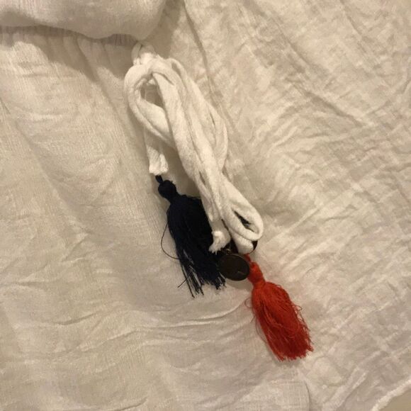 altar'd state White Ruffle Neck Romper - Size S - Picture 3 of 8